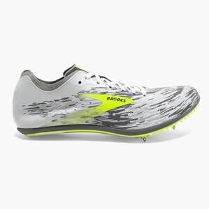 NEW VIOLET & BROOKS men's wire v6 track shoes in black/grey/nightlife